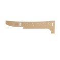 thumbnail image 2 of Regla para diapasones de guitarra con muescas, compatible con bajo y piezas de bricolaje, herramienta de medición dorado, 2 of 4
