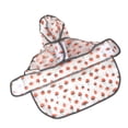 thumbnail image 1 of Veste de Pluie pour Animaux, Imperméable à Capuche pour Chien Mode Réutilisable Respirant Confortable Réfléchissant pour Jour de Pluie Champignon L, 1 of 7
