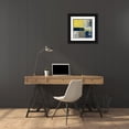 thumbnail image 3 of Goldberger, Jennifer 26x26 Black Ornate Wood Framed with Double Matting Museum Art Print Titled - Nautical Dreams I, 3 of 4