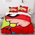thumbnail image 1 of Spiderman Bedding Set Kids Quilt Cover Room Decoration, 1 of 5