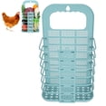 thumbnail image 3 of Cesta de Verduras de Pollo, Alimentador de Pollo para Alimentador Colgante, Comedero de Cesta de Vegetales para Buscar Pollas de Juguete para Gallinas para Gallinas, 3 of 7