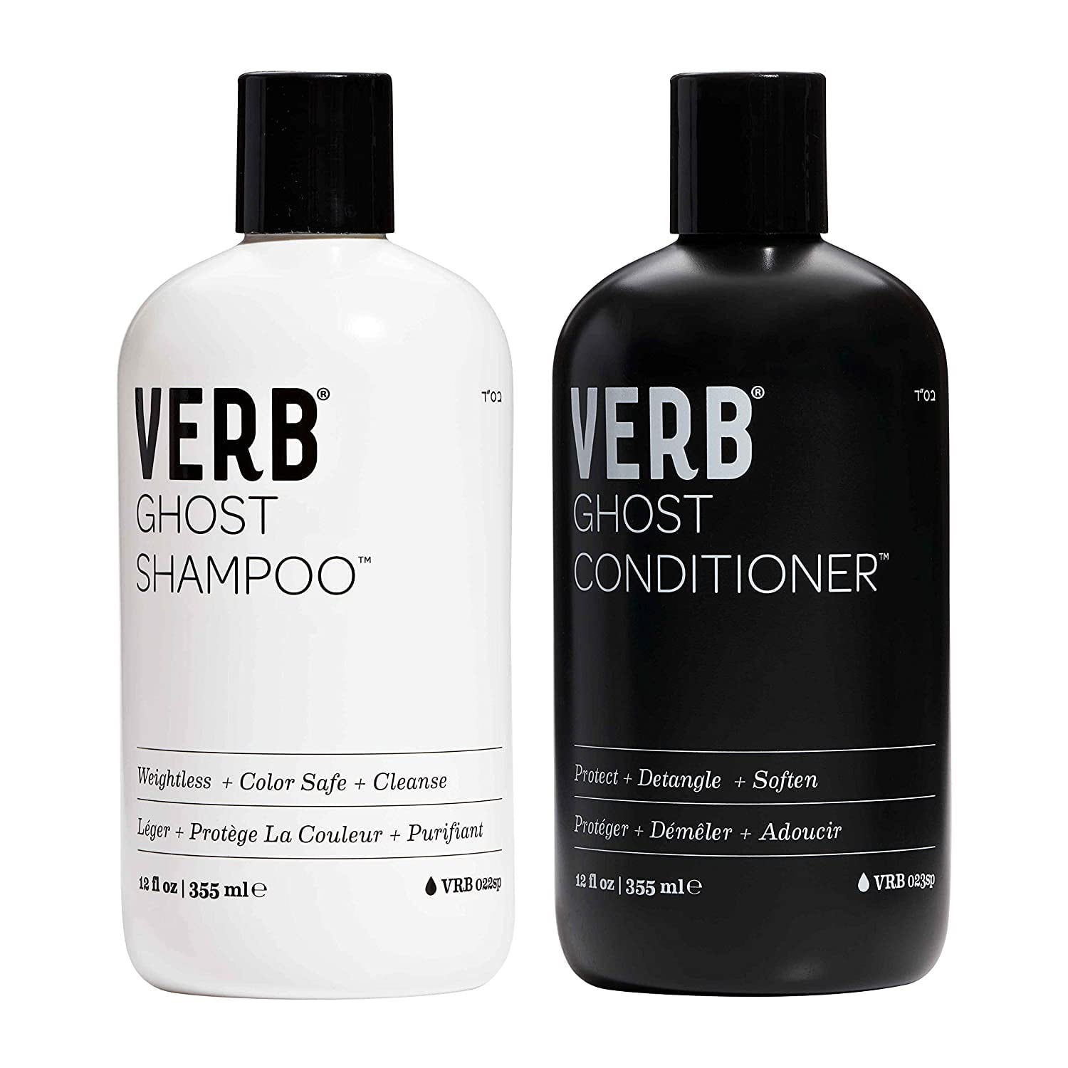 Verb Ghost Shampoo & Conditioner Duo Vegan Color Safe Shampoo and Conditioner Set