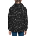 thumbnail image 4 of Hoodies for Teen Girls Boys - realistic black spiderweb cool Warm Boys' Fashion Zip Up Hoodies & Sweatshirts, Boys Girls Kids Clothes Size 7-8 Youth Pullover with Kangaroo Pocket, 4 of 5