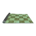 thumbnail image 2 of Ahgly Company Indoor Rectangle Checkered Light Blue Modern Area Rugs, 8' x 10', 2 of 4