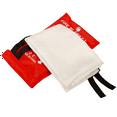 thumbnail image 4 of 2X Fire Blanket Fiberglass Fire Emergency Blanket Flame Retardant Blanket Emergency Survival Safety Cover, 4 of 6