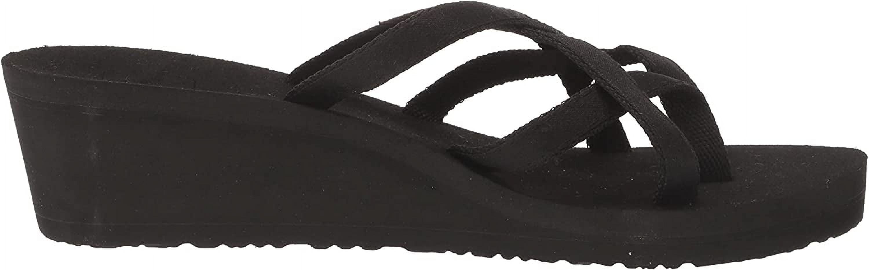 1000099-BLK Teva Women's Mush Mandalyn Wedge OLA 2 Flip 1000099-BLK Teva Women's Mush Mandalyn Wedge OLA 2 Flip