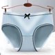thumbnail image 1 of Mujer hilo raya algodón inferior mediados cintura calzoncillos Gao Jiahui unisex, 1 of 2