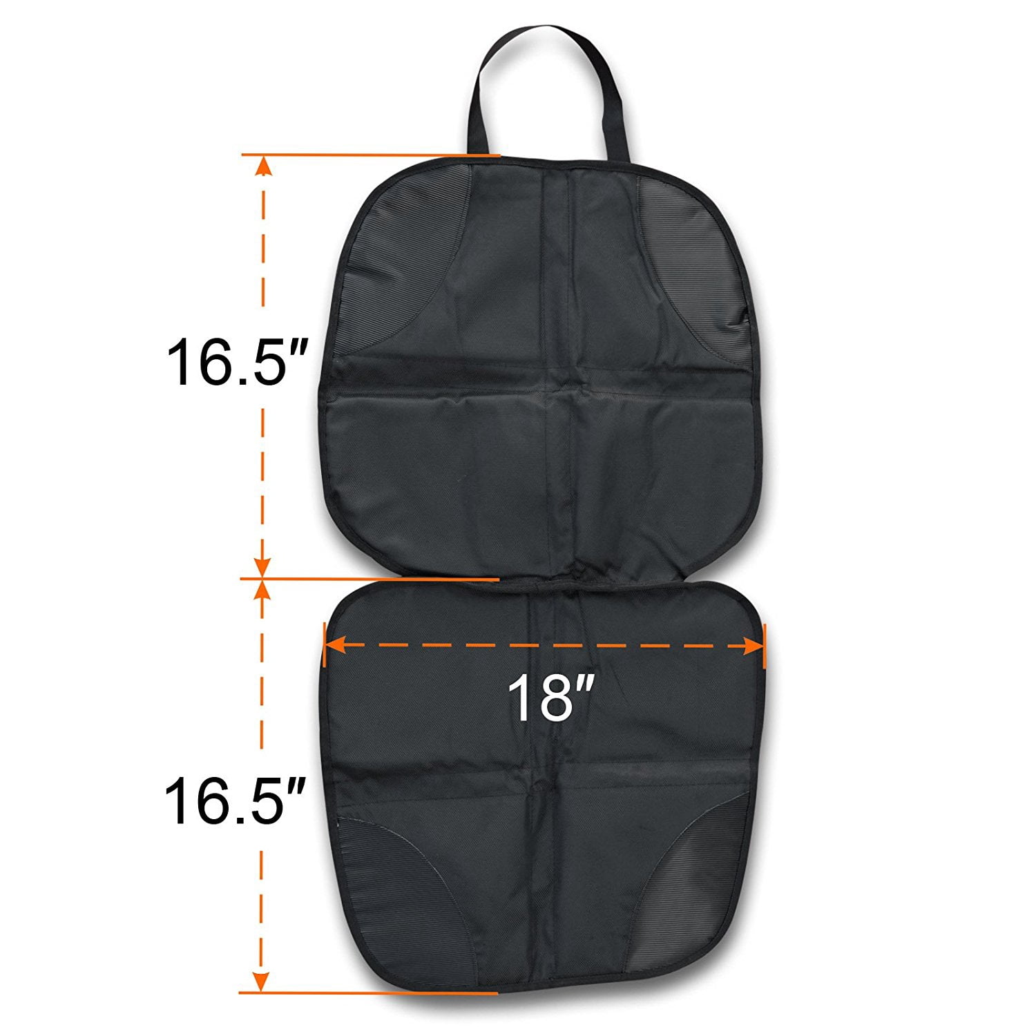 Sunny Baby Car Seat Protector Cover for Rear Facing Car Seat, Black