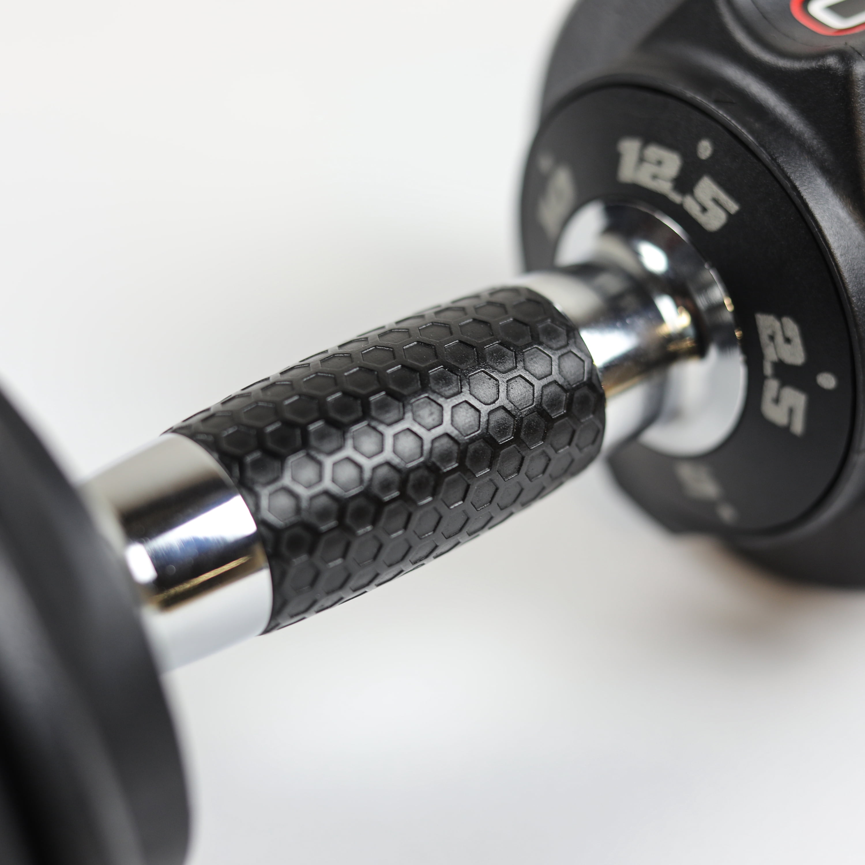 CAP Barbell ADJUSTABELL Adjustable Dumbbell Set, Premium Quick Select Adjustable Weights for Strength Training, 12.5 lb, Pair - Chrome and Black Handle