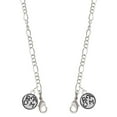 thumbnail image 1 of Silvertone Dream in Circle Silvertone Face Mask Necklace, 1 of 2