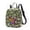 C, variant on Women's Camo Star Print Mini Backpack, Letter Y Butterfly Initial Small Bag with Adjustable Strap