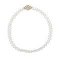 thumbnail image 1 of Ofertas Únicas 1 Pc Cinturón Ajustable Elegante Cordón de Perlas en Forma de Diamante Beige, 1 of 6