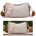 thumbnail image 3 of Bolso Bandolera PU Hobo Cuero para Mujer Correas Guitarra Comprador, 3 of 9