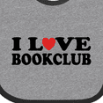 thumbnail image 4 of Inktastic Book Club Lover Boys or Girls Baby Bib, 4 of 4