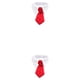 thumbnail image 3 of Corbata para el cuello sweethay para mascotas Perro Gato Rojo S31cm 2Conjunto, 3 of 6