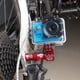thumbnail image 2 of Soporte para cámara deportiva de bicicleta de aleación con rotación de 360 ​​grados rojo, 2 of 9