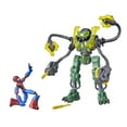 thumbnail image 1 of Marvel Spider-Man Bend And Flex Spider-Man Vs. Ock-Bot, 6-inch Spider-Man Action Figure, 10-Inch Ock-Bot With 2 Projectiles, Ages 4 And Up, 1 of 4
