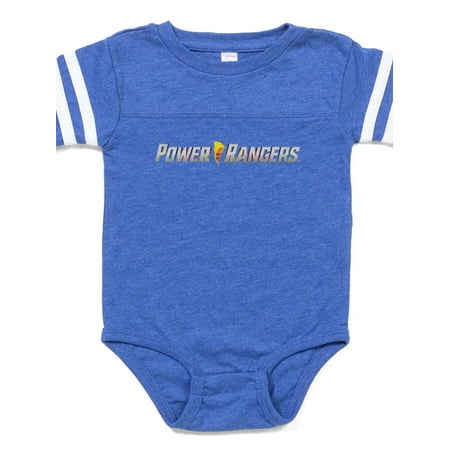 

CafePress - Power Rangers Linear Logo - Cute Infant Baby Football Bodysuit