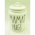 thumbnail image 1 of Rae Dunn MAMA'S HUGS Ceramic LL medium Size 8 x5 Inch Canister 2020 Limited Edition, 1 of 1