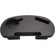thumbnail image 1 of 1 portavasos ovalado para silla Zero Gravity, mesa inclinable lateral con clip, bandeja portavasos para tumbona Zero Gravity con ranura para teléfono celular, color negro, 1 of 5
