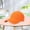 Orange1, variant on Hats for Men, Orange Sandwich Hairy Green Baseball Cap Light Plate Work Cap, Size One Size
