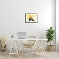 thumbnail image 2 of Stupell Industries Futuristic Yellow Cloud Abstraction Fluid Shape Distortion Rustic Painting Black Framed Art Print Wall Art, 16 x 20, Design by Kippi Leonard, 2 of 7
