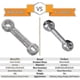 thumbnail image 3 of Bicycle Repair Tool 20-in-1 Foldable Portable Cycling Mountain Bike Multitool Tire Repair Tools For Bike Maintenance Tools, 3 of 4