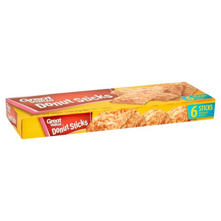 Great Value Donut Sticks, 10 oz, 6 Count