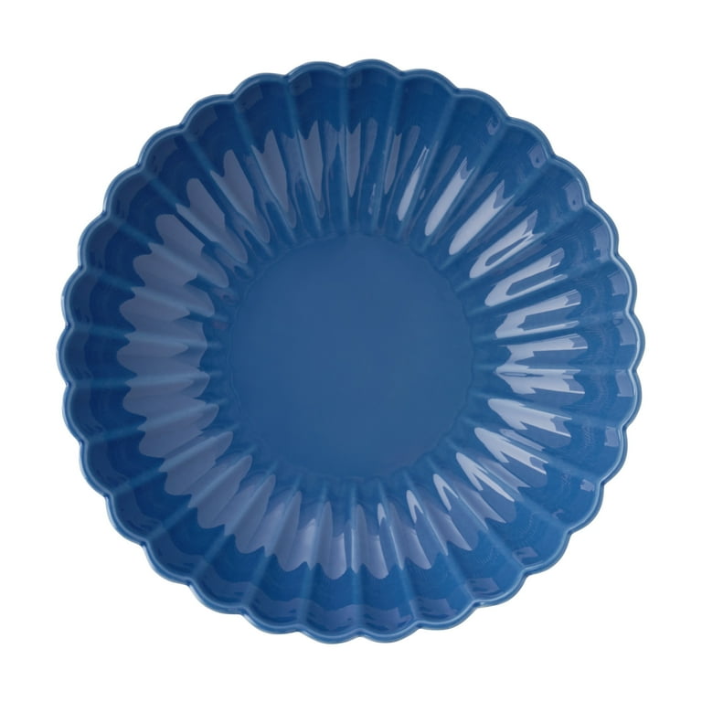 The Pioneer Woman Colette Blue Stoneware Dinner Bowls Set of 4