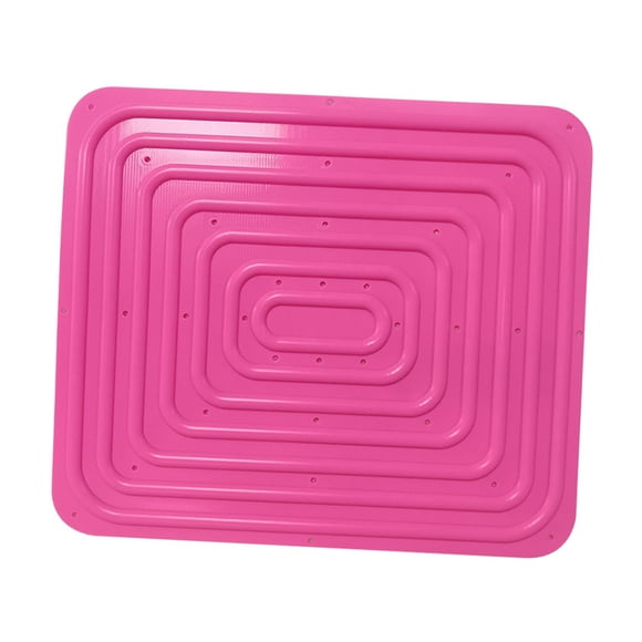 Almohadilla para nido de gallinas para poner huevos, almohadilla para caja nido para pollos, revestimiento para caja nido fácil de limpiar, almohadill Melocotón rojo
