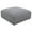 Grey 89, variant on Footrest Ottomans, Jennifer Grey Square Upholstered Ottoman, Grey Storage Ottomans,Wood+Fabric Leather Ottomans, Furniture, Primary Living Space, Ottomans Jennifer Grey Square Upholstered Ottoman