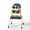 Yellow, variant on GIATUEE Portable High Chair with Wheels, Foldable Travel High Chair for Babies Toddlers, Blue