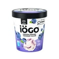thumbnail image 1 of IÖGO Blueberry Swirl Frozen Yogurt, Vanilla With Fruit Ripple, 946 ml, 1 of 5
