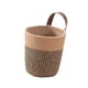 thumbnail image 5 of Cesta tejida para cocina, dormitorio, baño, cesta colgante multiusos. Marrón oscuro, 5 of 9