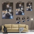thumbnail image 5 of AE Abstract Wall Art | Contemporary Wall Art (16X24 inch) | Framed Canvas Wall Art For Living Room, Bedroom, Bathroom & Kitchen | UL & FSC Certified INK & Material | Made in the USA, 5 of 8
