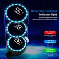 thumbnail image 4 of Waterproof Shower Thermometer with LED Temperature Display, Real - Time Tracking, Hydropower - Operated, for Home Bathroom and Kitchen Use, 4 of 9
