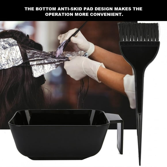 Practical Dyeing Brush Anti-Slip Hair Coloring Set, Hair Coloring Brush, for Tint Mixing Hair Color Mixing