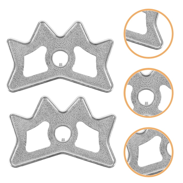 TABLETREANDS 4Ud Soporte Para Taco De Billar Con Cabezal De Metal Plateado Antideslizante