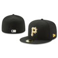 thumbnail image 1 of MLB Pittsburgh.Pirates Sombrero Ajustado No Ajustable Gorra De Béisbol Completa Cerrada Hiphop Gao Jiahui unisex, 1 of 2