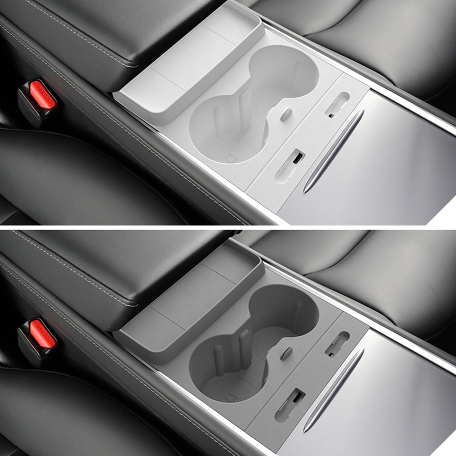 Automotive Center Console Organizers Cup Holder Armrest Storage Box for Y 3 Car Accessories