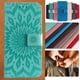 thumbnail image 2 of Funda con relieve de flores para Huawei P20 P30 P40 P50 P70 Lite Pro P Smart 2019 2020 2021 Y5P Y6P Y7P Y8P Y9A Funda de cuero con tapa para tarjetas, 2 of 5