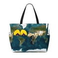 thumbnail image 1 of Disketp World Map Bolsa de Playa de Gran Capacidad, Bolso Impermeable y a Prueba de Arena para Mujer, Ideal para Playa, Piscina y Natación, 1 of 7