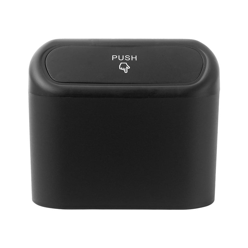 Buuco Small Car Trash Can, Car Trash Can with Lid, Waterproof Car Trash