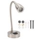 thumbnail image 2 of Luz De Noche LED Para RV, Giratoria De 360 ​​​​grados, Cuello De Cisne Flexible, Lámpara De Lectura Ajustable, Cálido Para Autocaravanas, Camiones, Barcos, aleación De, 2 of 7