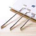 thumbnail image 3 of Extendable Back Scratcher, Stainless Steel Telescoping Tickler, Pocket-Sized Back Massager, Handy Relief Tool for Home and Kitchen, Relaxation Gadgets, Kitchen Accessories, 3 of 9