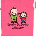 thumbnail image 4 of Inktastic I Love My Brother with Autism Girls Baby Bodysuit, 4 of 5