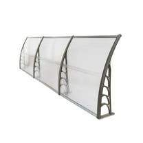 EDOEMSE 120"x 40" Window Door Awning, Outdoor Front Door Canopy