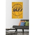 thumbnail image 2 of NBA Los Angeles Lakers - Logo 25 Wall Poster with Pushpins, 22.375" x 34", 2 of 4