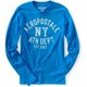 thumbnail image 1 of Aeropostale Athletic Dept playera gráfica para hombre, azul, grande, 1 of 1