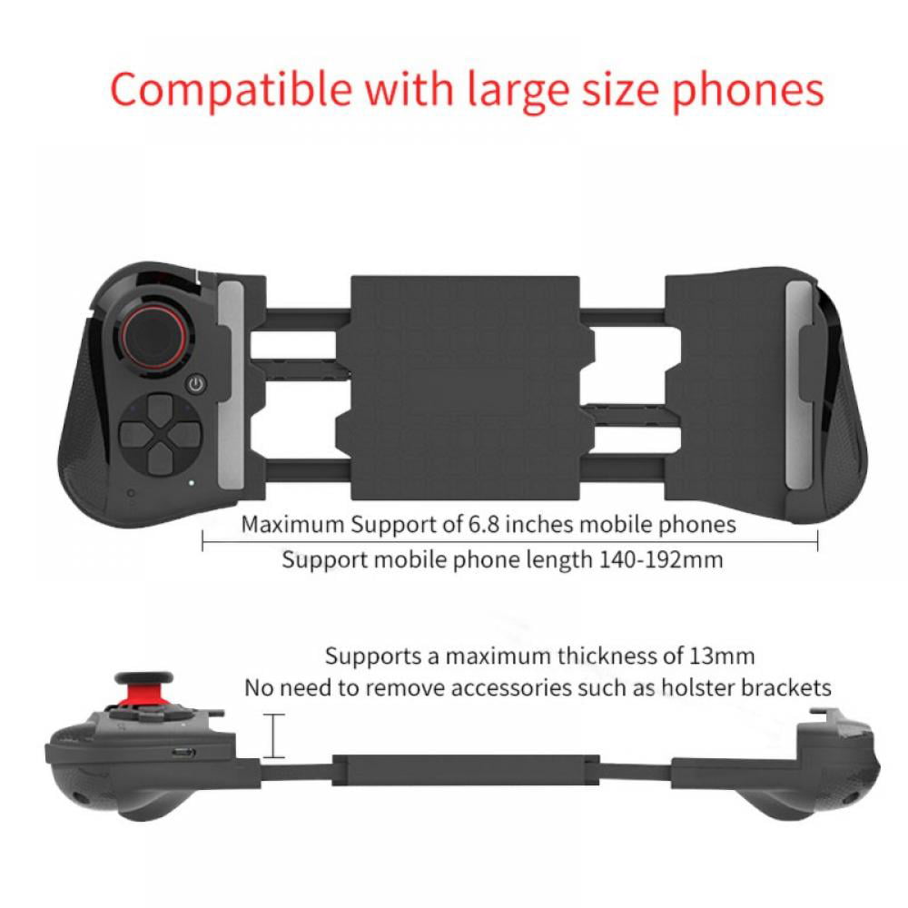 Minimaliseren zak Geweldig MOCUTE-060 Mobile Game Controller / Gamepad : Works with most iPhones –  iPhone X, 11, 12 ，Android，Stretching Bluetooth Wireless Mobile Game  Controlle - Walmart.com